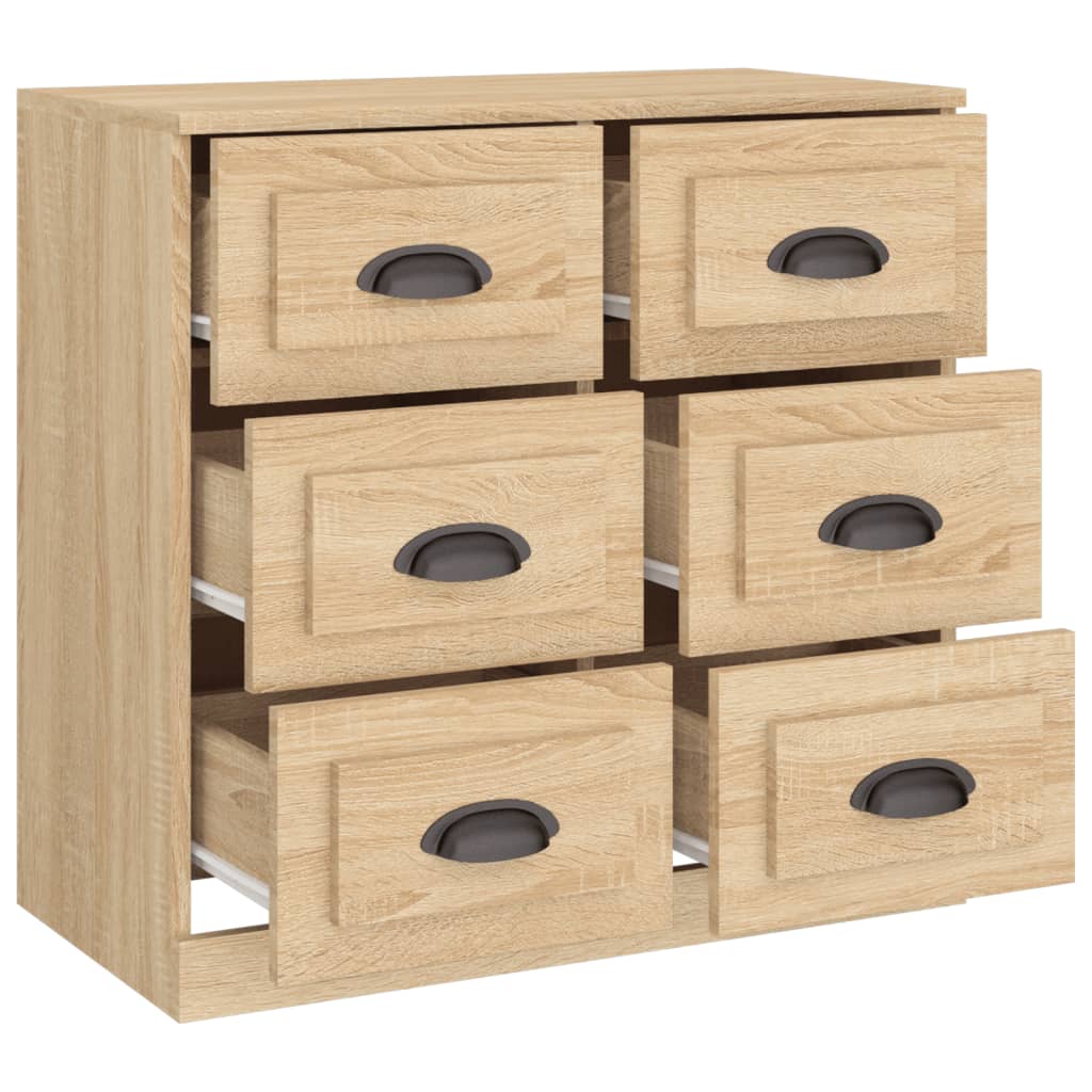 Komoda boja hrasta sonome 70x35,5x67,5 cm konstruirano drvo
