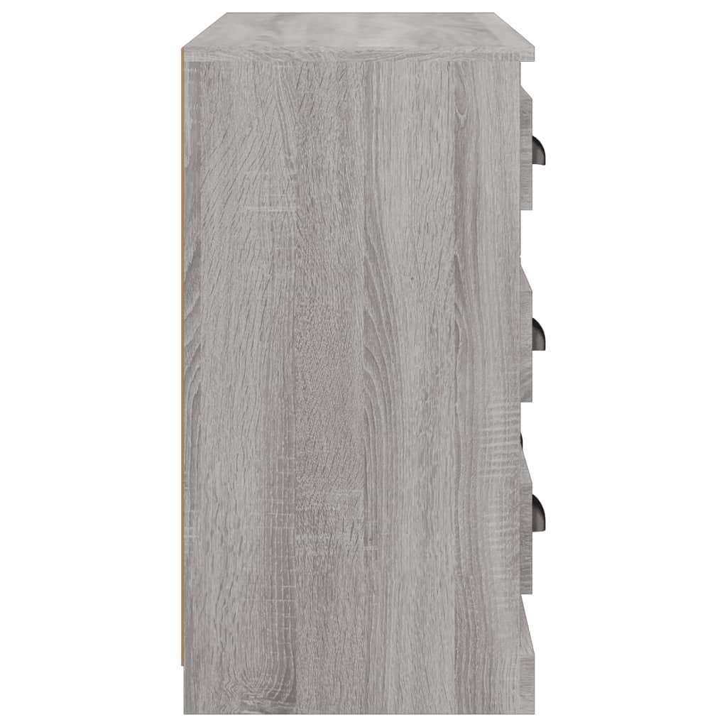Komoda siva sonome 70x35,5x67,5 cm konstruirano drvo