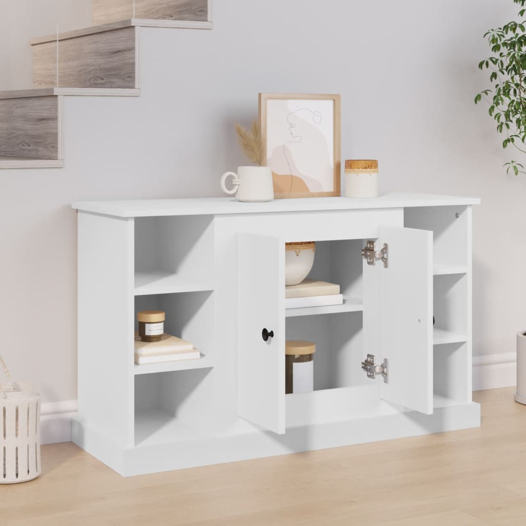 Komoda bijela 100 x 35,5 x 60 cm od konstruiranog drva