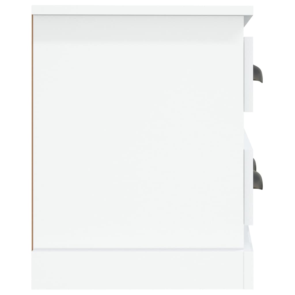 TV ormarić sjajni bijeli 100x35,5x45 cm od konstruiranog drva