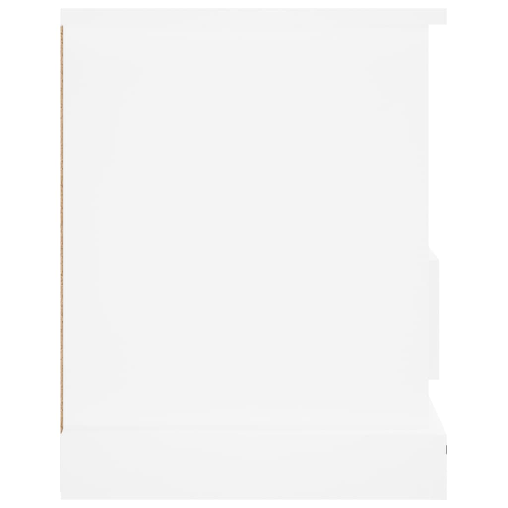 TV ormarić bijeli 93 x 35,5 x 45 cm od konstruiranog drva