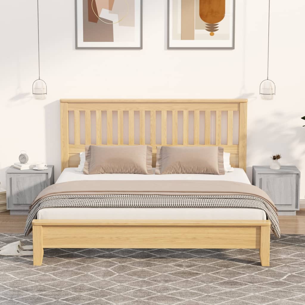 Noćni ormarići 2 kom boja hrasta 44x35x45 cm konstruirano drvo