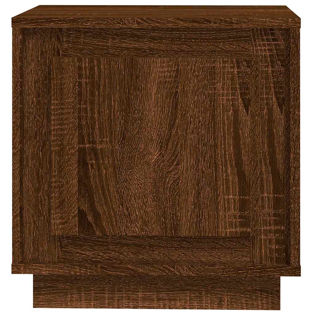 Noćni ormarići 2 kom boja smeđeg hrasta 44x35x45 cm drveni