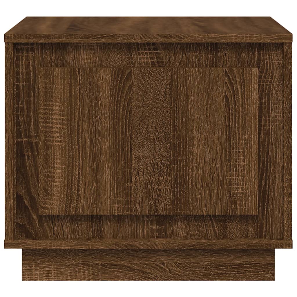 Stolić za kavu Smeđa hrasta 51x50x44 cm konstruirano drvo