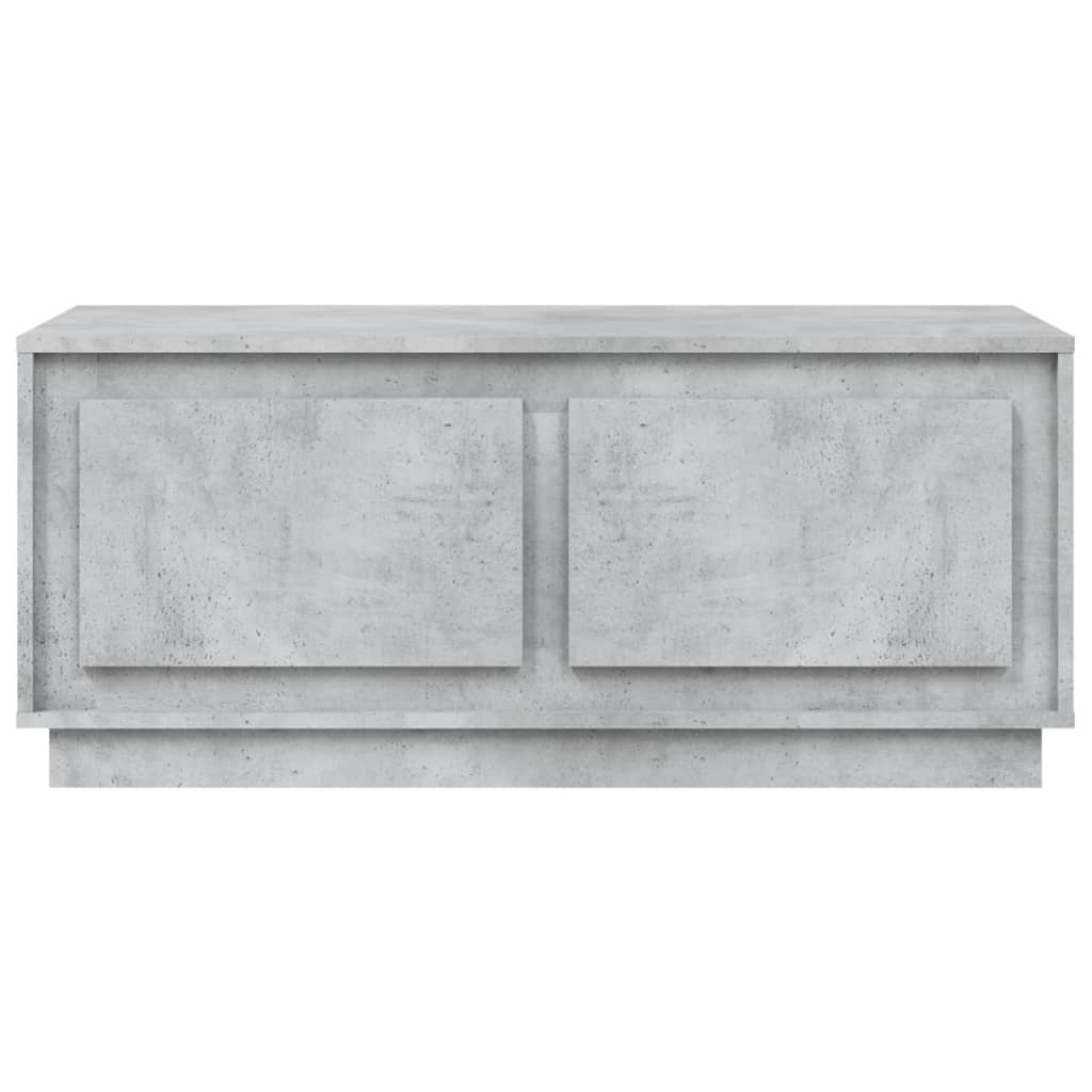 Stolić za kavu boja betona 102x50x44 cm konstruirano drvo