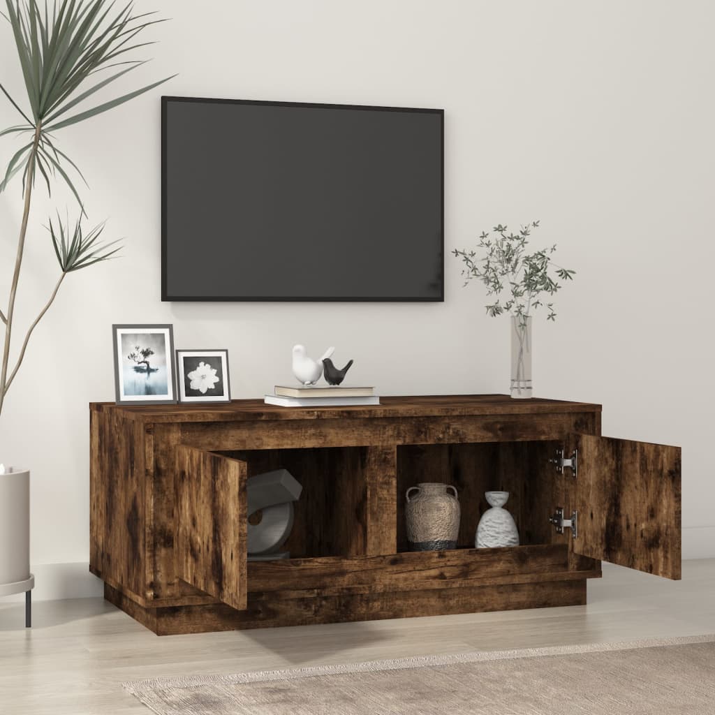 Stolić za kavu boja hrasta 102x50x44 cm konstruirano drvo