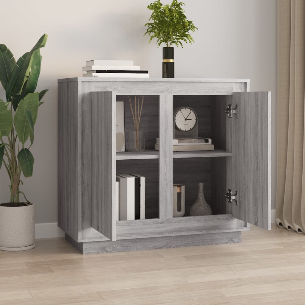 Komoda boja hrasta sonome 80 x 34 x 75 cm od konstruiranog drva