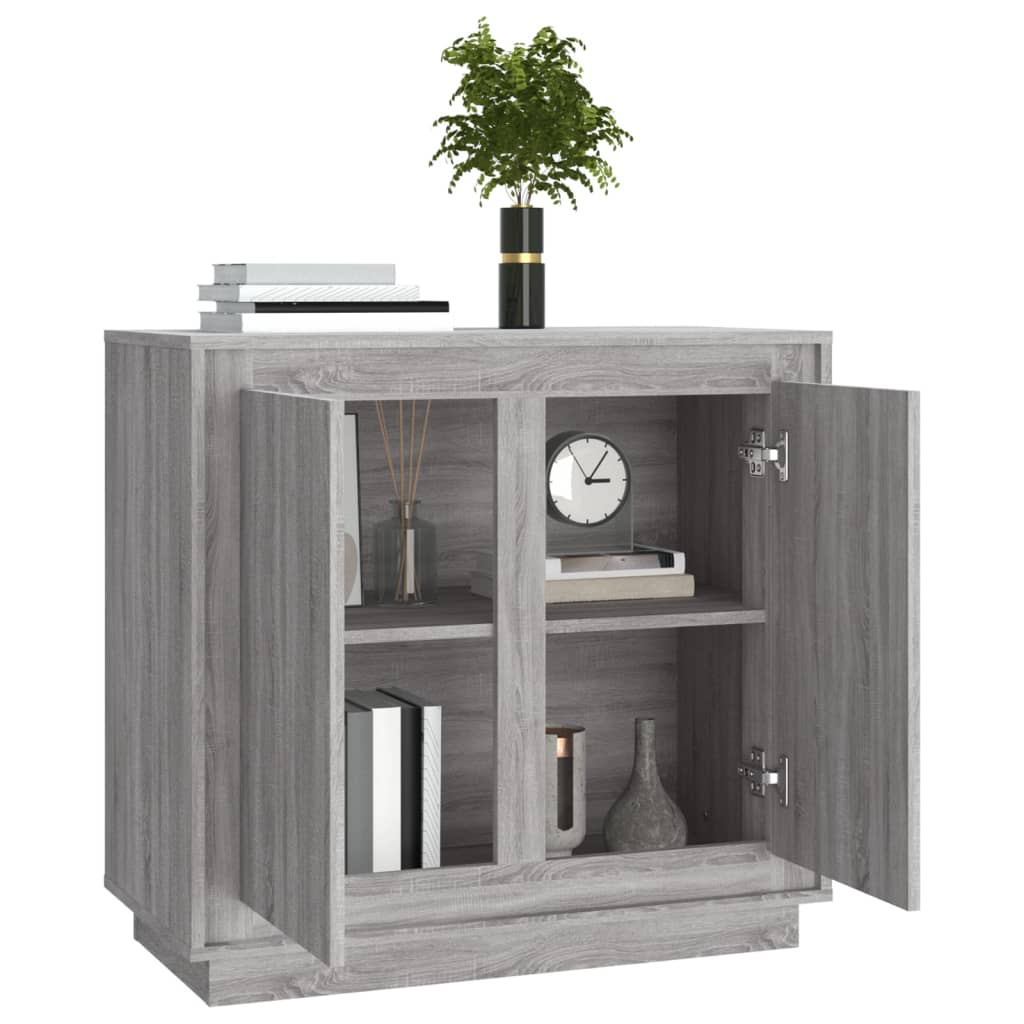 Komoda boja hrasta sonome 80 x 34 x 75 cm od konstruiranog drva