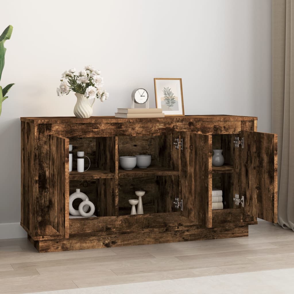 Komoda boja dimljenog hrasta 102x35x55 cm od konstruiranog drva