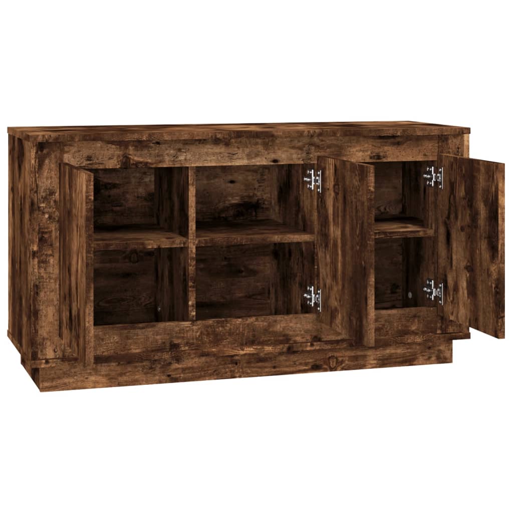 Komoda boja dimljenog hrasta 102x35x55 cm od konstruiranog drva