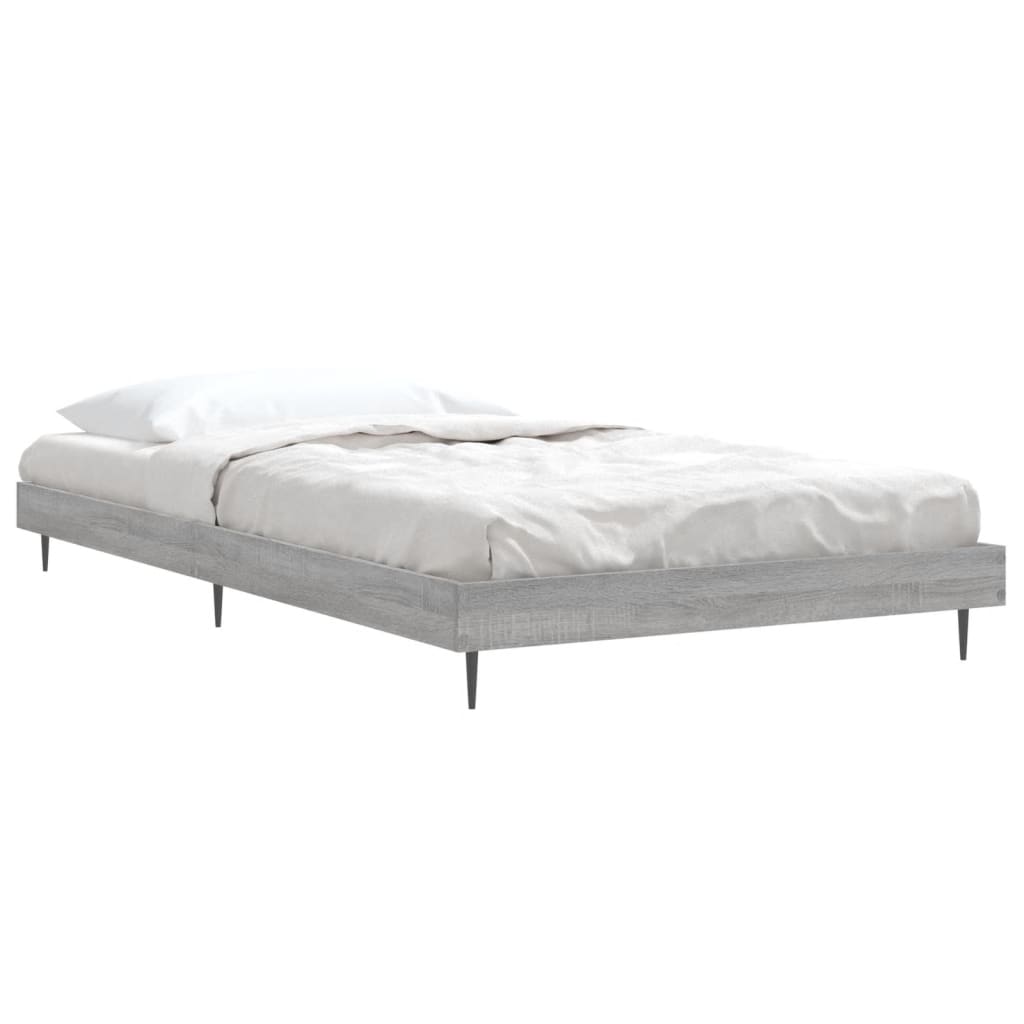 Okvir za krevet boja hrasta 100x200 cm od konstruiranog drva