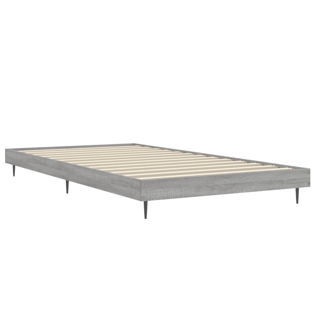 Okvir za krevet boja hrasta 100x200 cm od konstruiranog drva