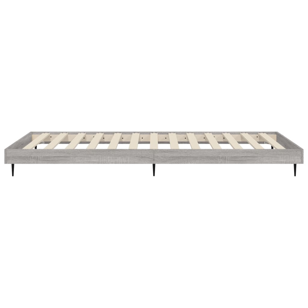 Okvir za krevet boja hrasta 100x200 cm od konstruiranog drva