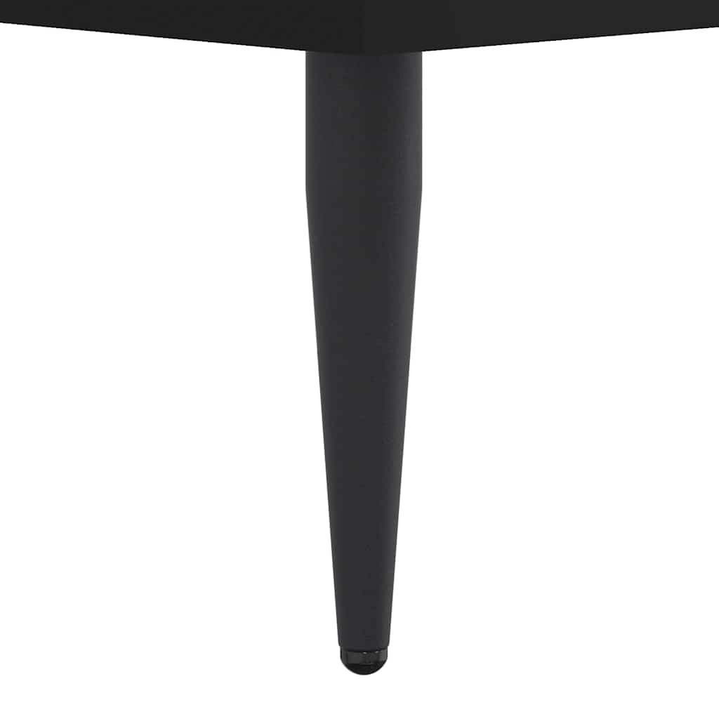 Okvir za krevet crni 90 x 190 cm od konstruiranog drva