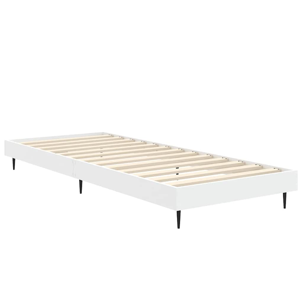 Okvir za krevet bijeli 90x190 cm konstruirano drvo