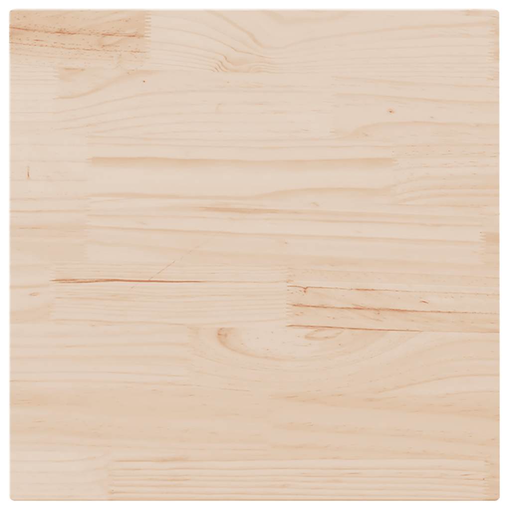 Ploča stola 80x80x2,5 cm Masivno drvo Bor Kvadratna