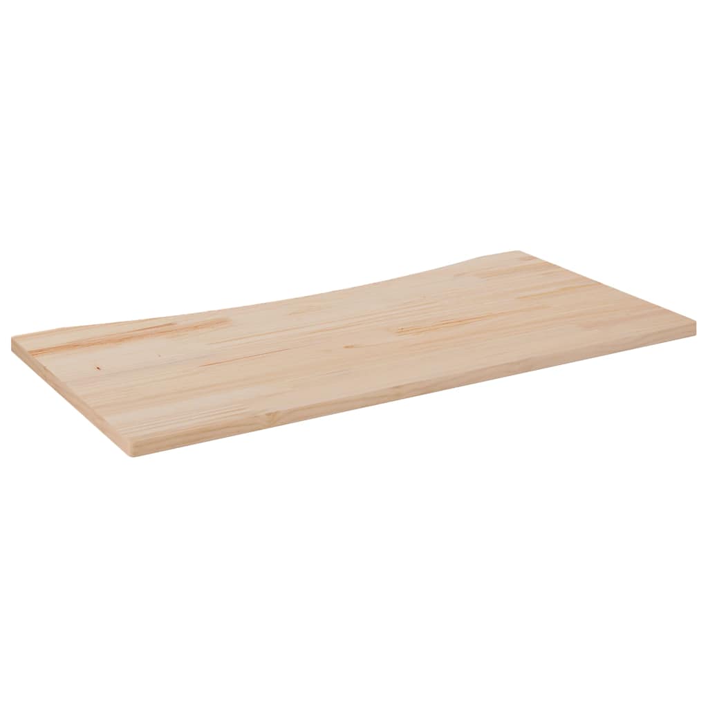 Ploča za radni stol 110 x 55 x 2,5 cm od masivne borovine