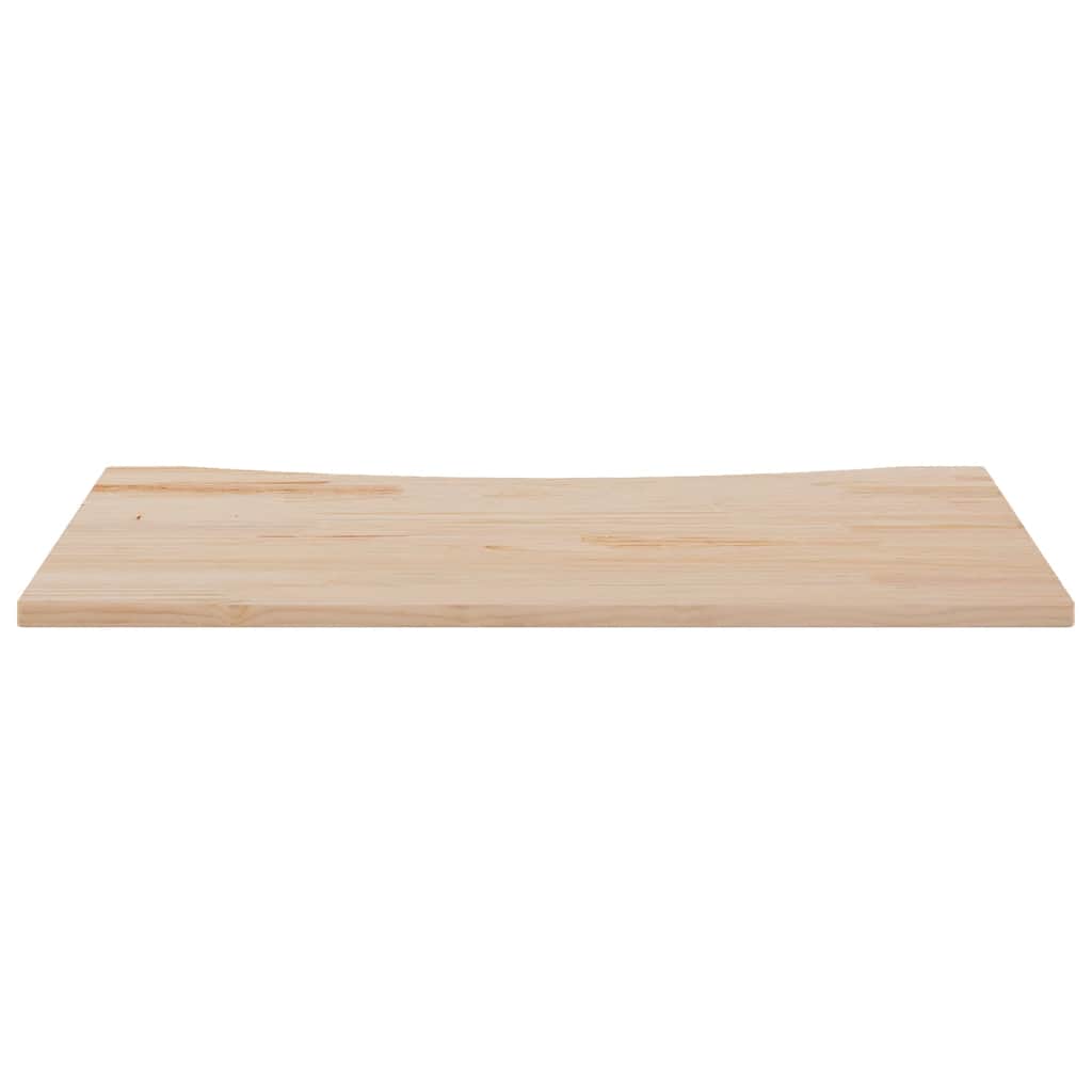 Ploča za radni stol 110 x 55 x 2,5 cm od masivne borovine