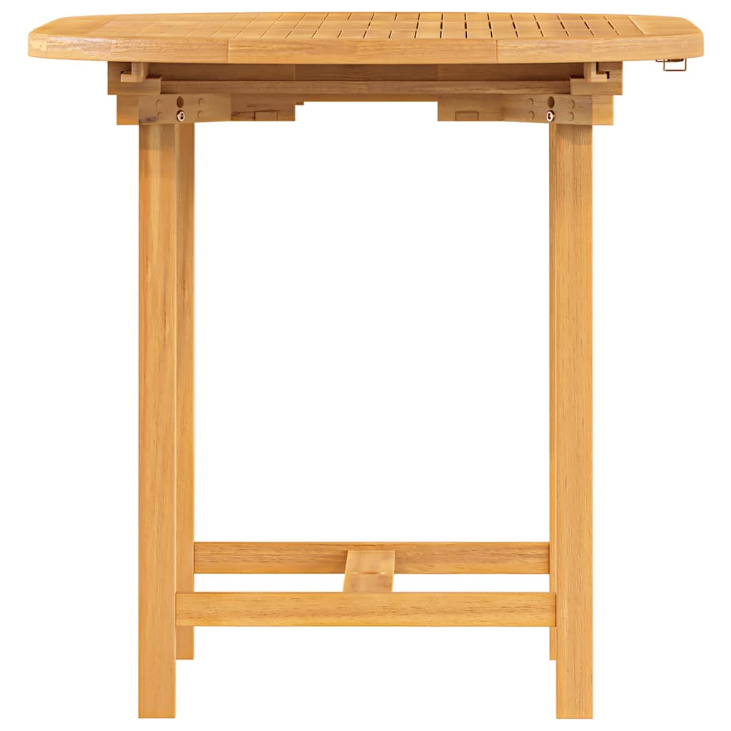 Vrtni stol na razvlačenje 110-160x80x75 cm od masivne tikovine