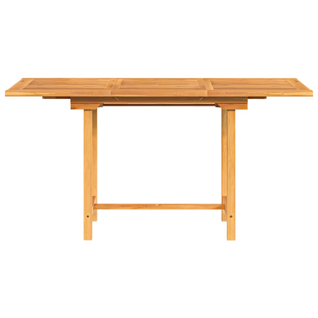 Vrtni stol na razvlačenje 110-160x80x75 cm od masivne tikovine