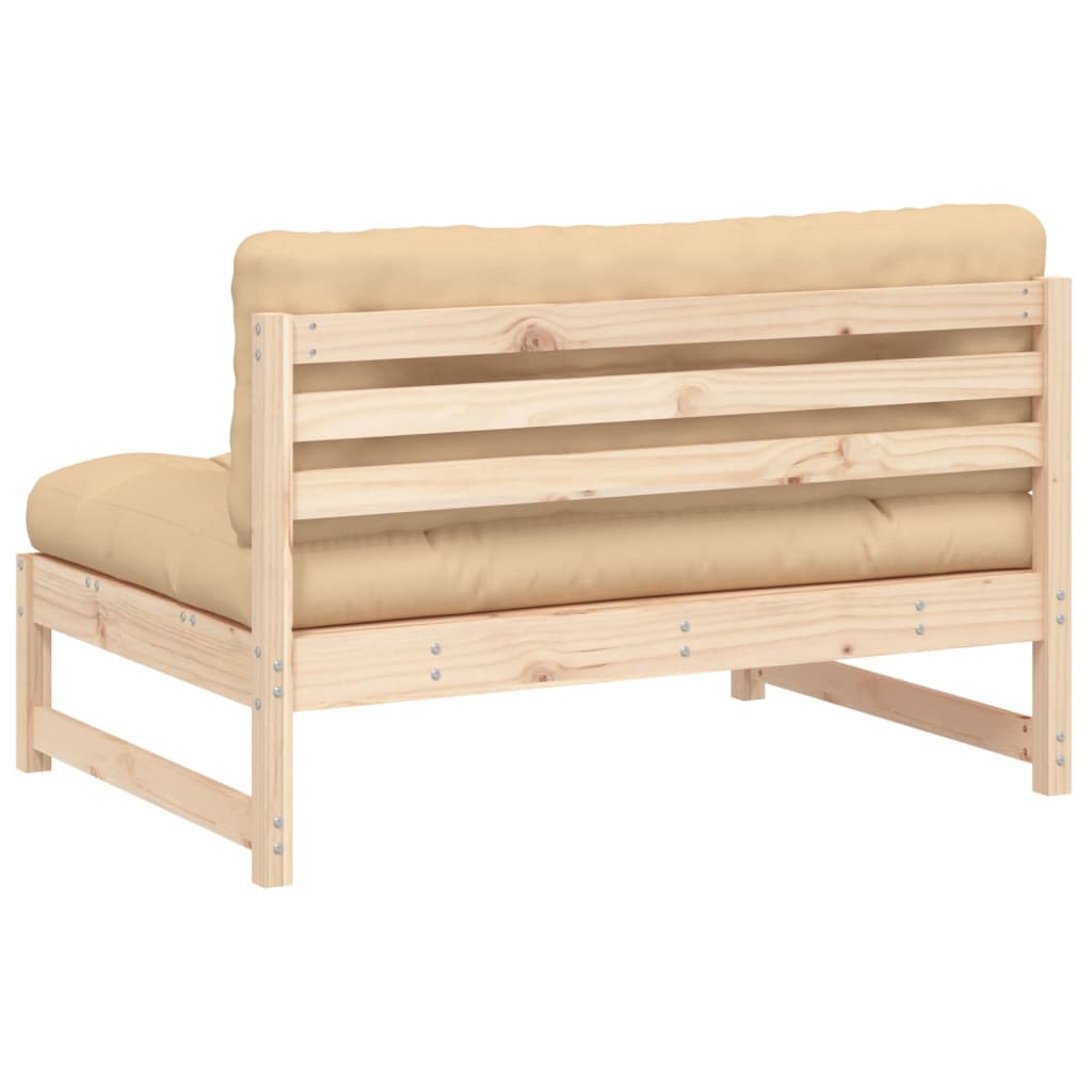 Srednja sofa 120x80 cm od masivne borovine