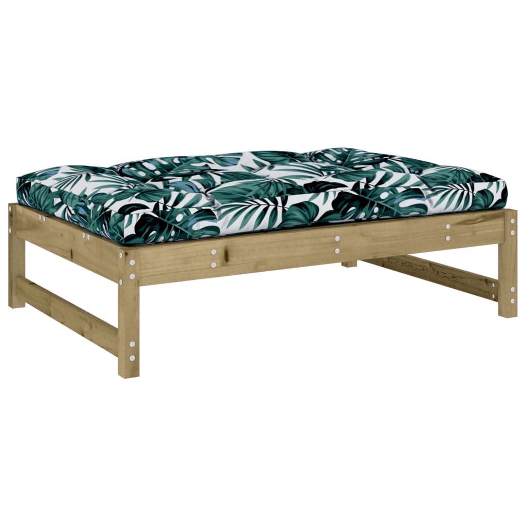 Vrtni tabure 120 x 80 cm od impregnirane borovine