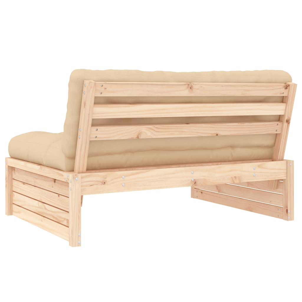 Srednja sofa 120x80 cm od masivne borovine