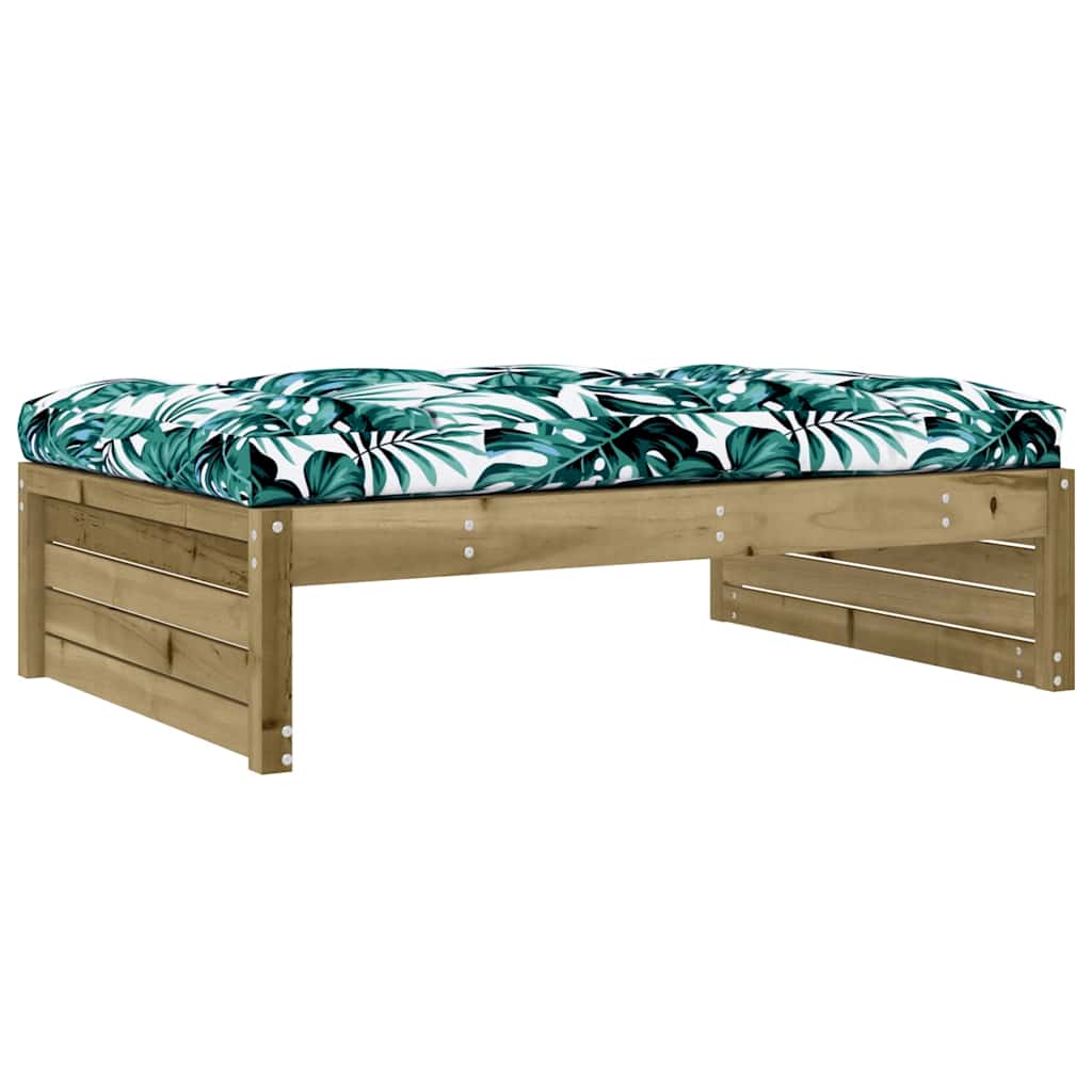 Vrtni tabure 120 x 80 cm od impregnirane borovine