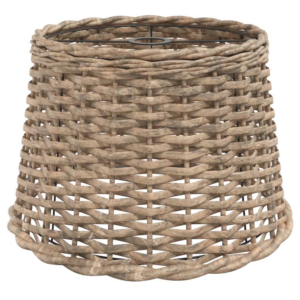 Sjenilo za stropnu svjetiljku smeđe Ø40x26 cm od pruća