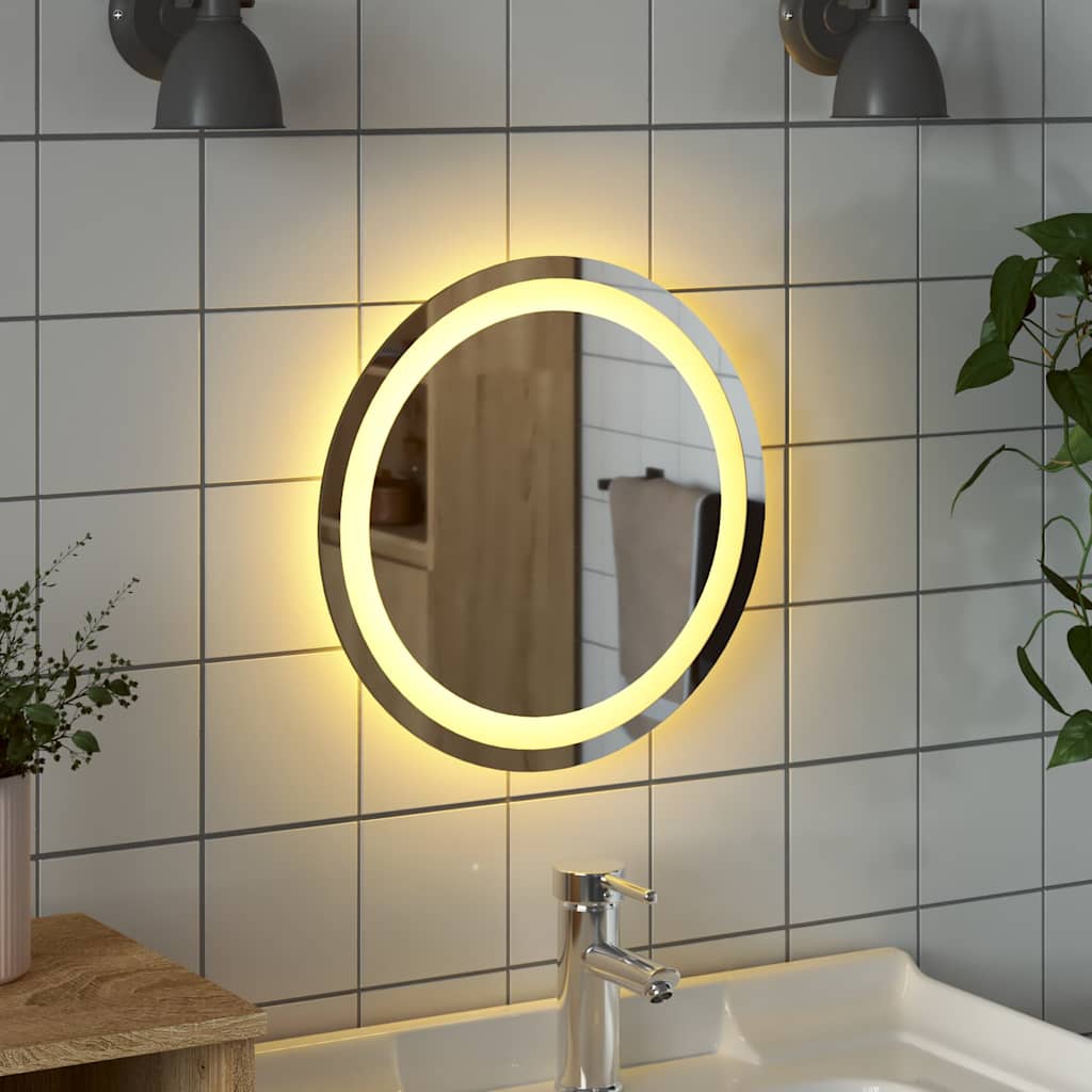 LED kupaonsko ogledalo 40 cm okruglo