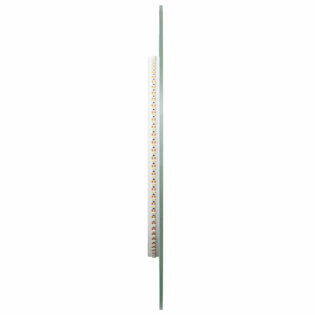 LED kupaonsko ogledalo 80 x 35 cm ovalno