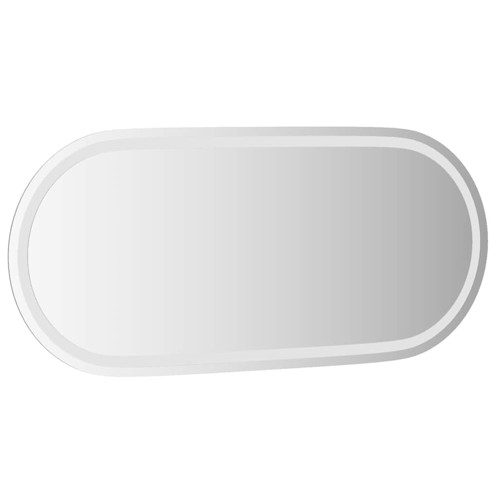 LED kupaonsko ogledalo 100 x 45 cm ovalno