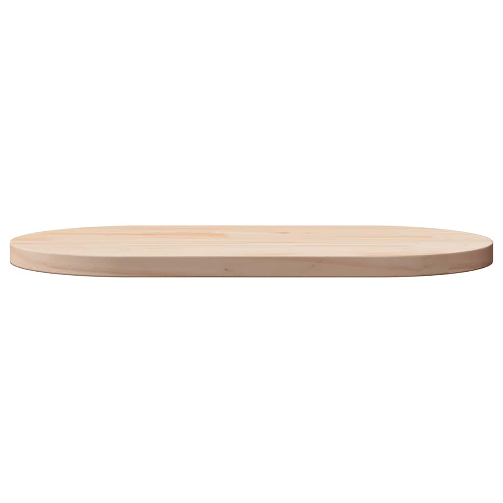 Ploča stola 90x45x2,5 cm Masivno drvo Bor Ovalni