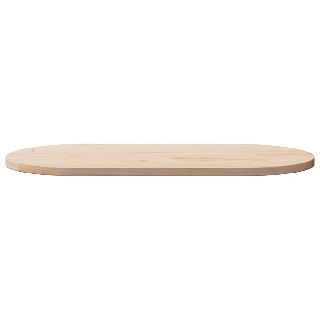 Ploča stola 100x50x2,5 cm Masivno drvo Bor Ovalni