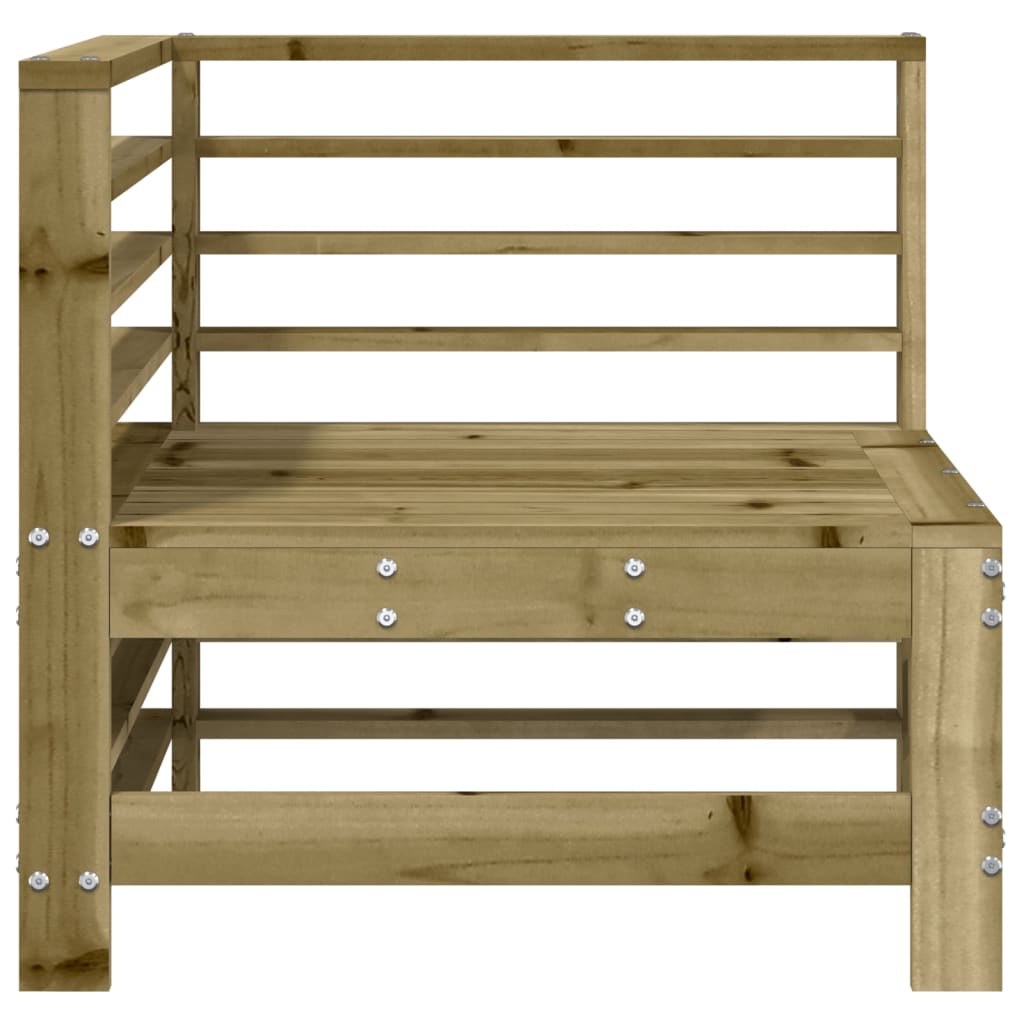 Kutna vrtna sofa od impregnirane borovine