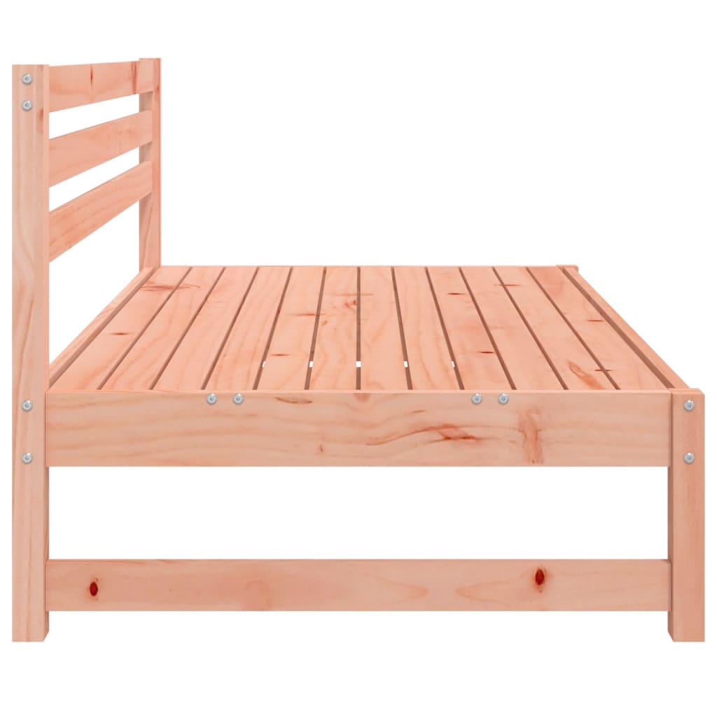 Srednja vrtne sofe 2 kom 120 x 80 cm od masivnog drva duglazije