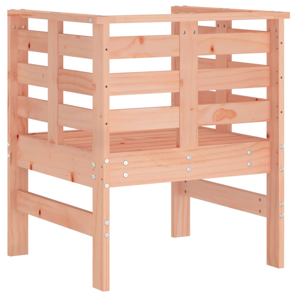 Vrtne stolice 2 kom 61,5x53x71 cm od masivnog drva duglazije