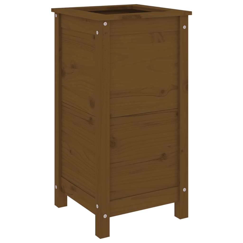 Vrtna sadilica boja meda 40 x 40 x 78 cm od masivne borovine