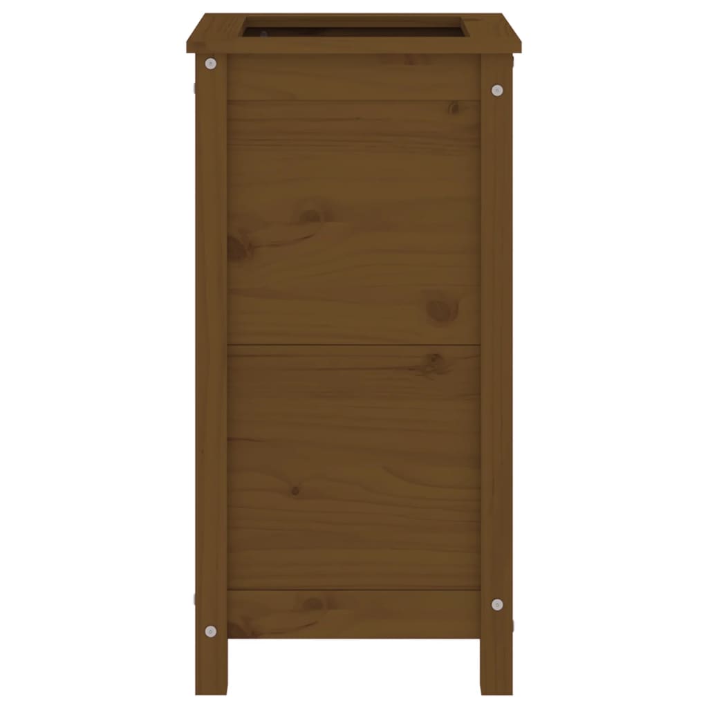 Vrtna sadilica boja meda 40 x 40 x 78 cm od masivne borovine