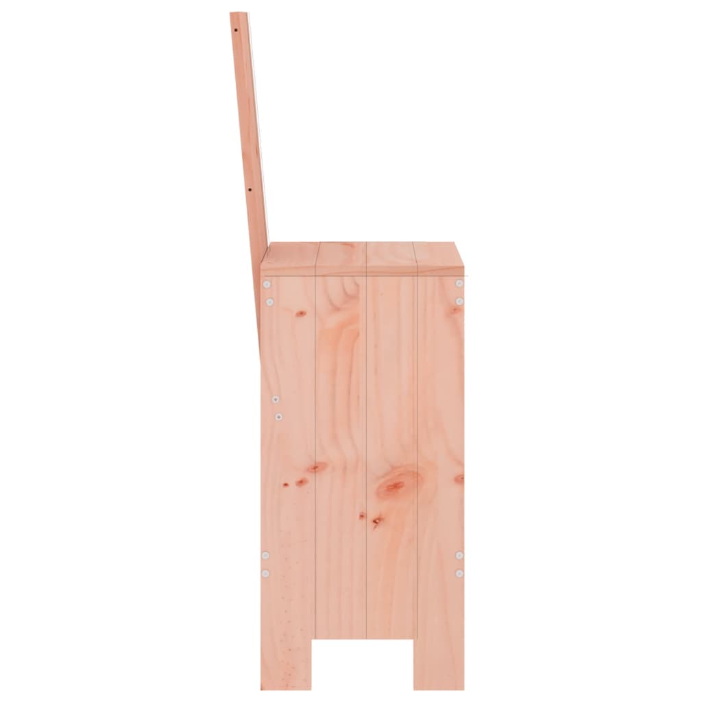 Barski stolci 2 kom 40 x 42 x 120 cm od masivne duglazije