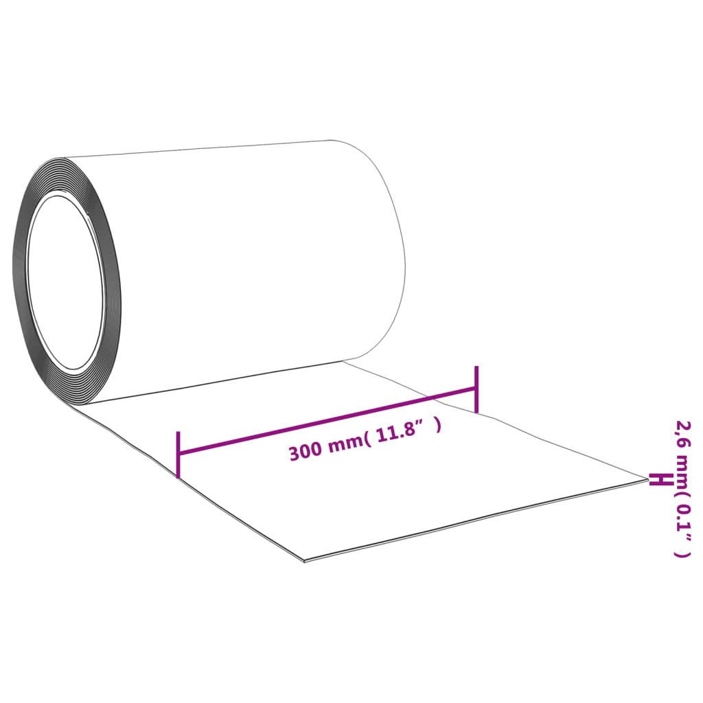 Zavjesa za vrata plava 300 mm x 2,6 mm 10 m PVC
