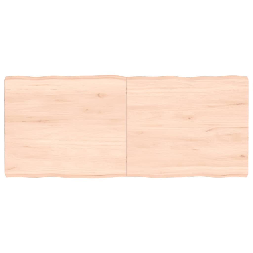 Stolna ploča 140 x 60 x (2 - 6) cm od hrastovine sa živim rubom