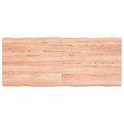Stolna ploča svjetlosmeđa 120x50x(2-6) cm obrađena hrastovina