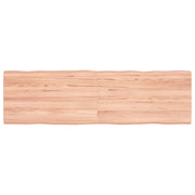 Stolna ploča svjetlosmeđa 140x40x(2-4) cm obrađena hrastovina