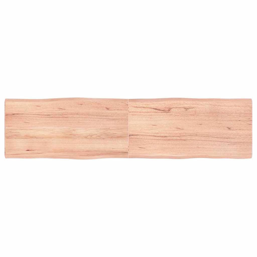 Stolna ploča svjetlosmeđa 160x40x(2-4) cm obrađena hrastovina