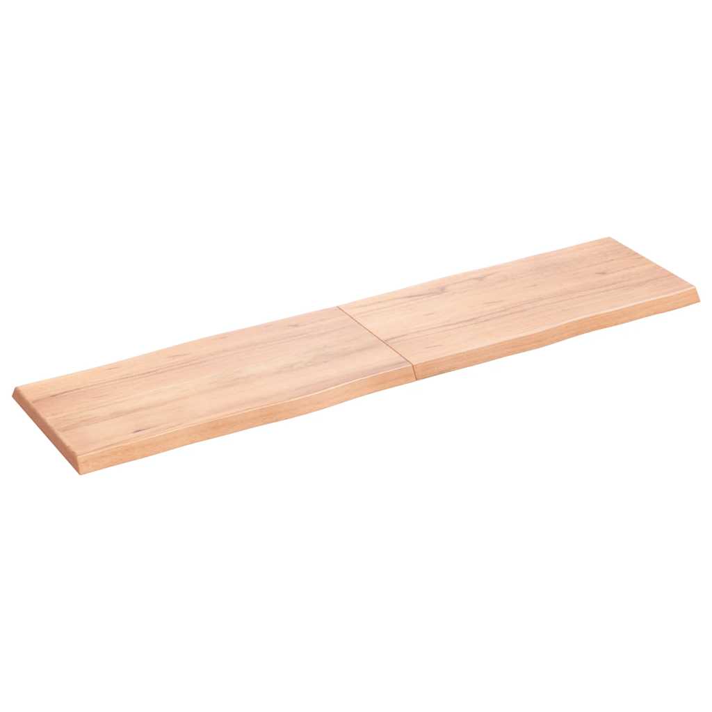 Stolna ploča svjetlosmeđa 160x40x(2-4) cm obrađena hrastovina