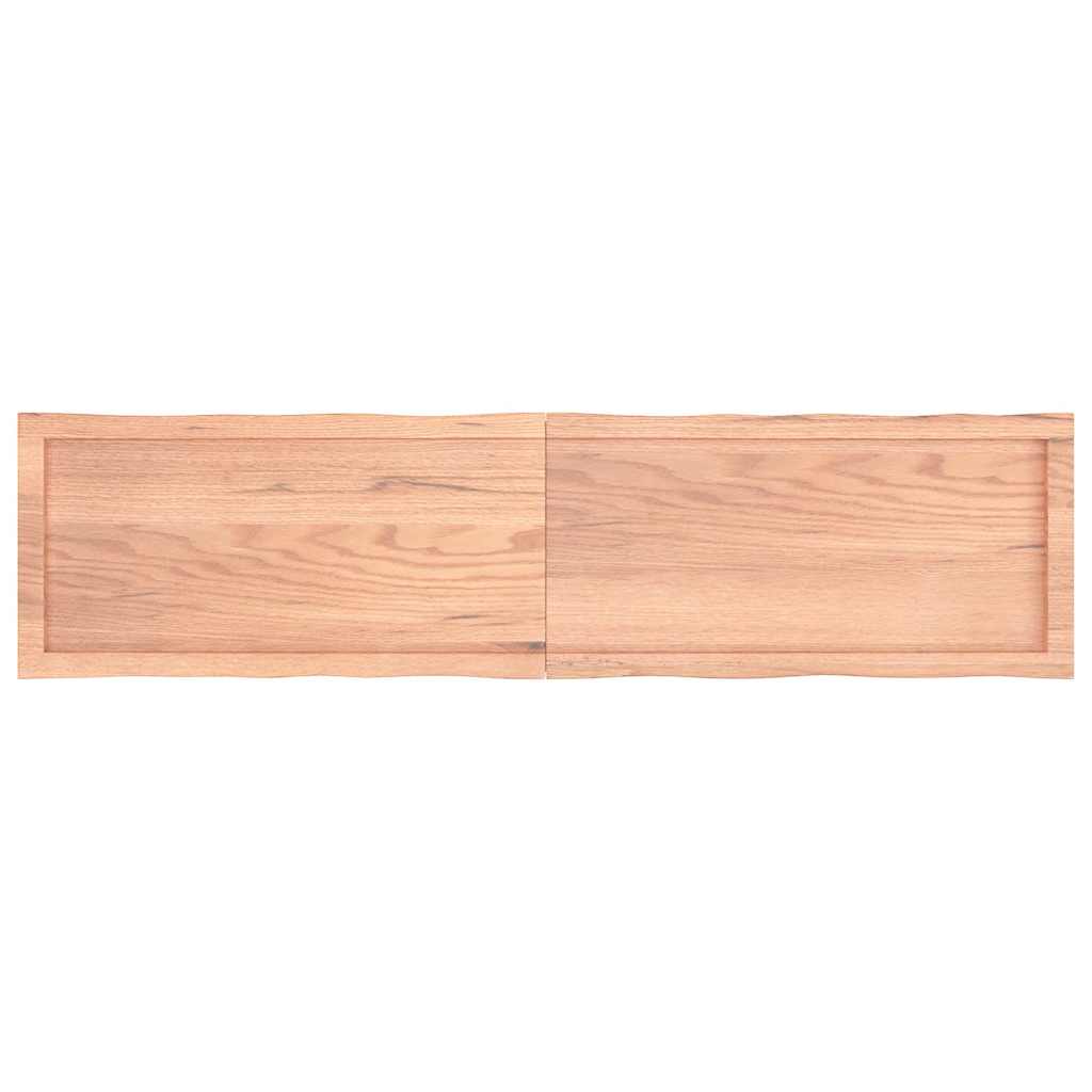 Stolna ploča svjetlosmeđa 160x40x(2-4) cm obrađena hrastovina