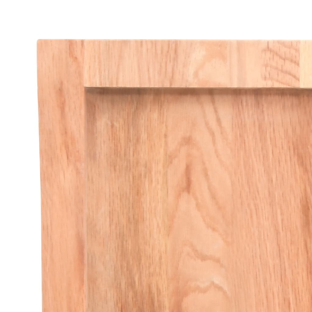 Stolna ploča svjetlosmeđa 160x40x(2-4) cm obrađena hrastovina