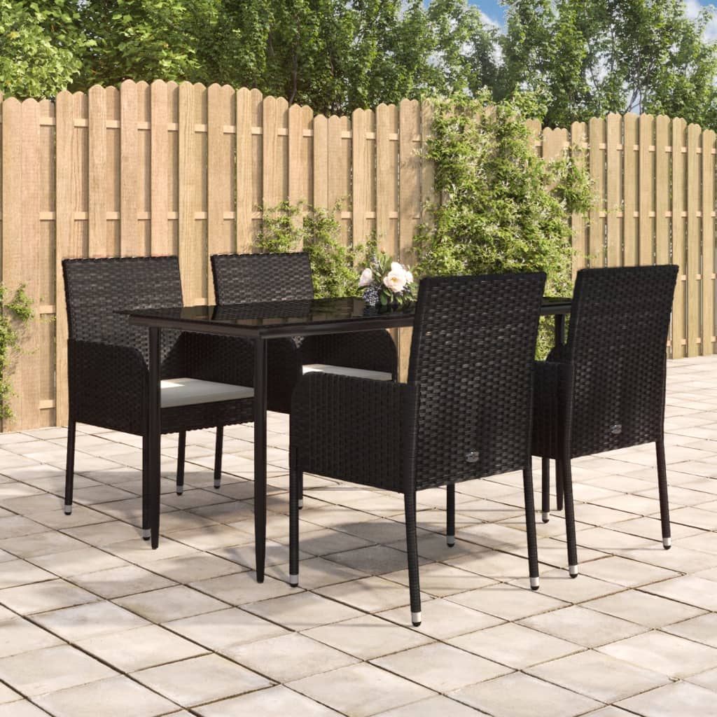 5-dijelni vrtni blagovaonski set - od poliratana