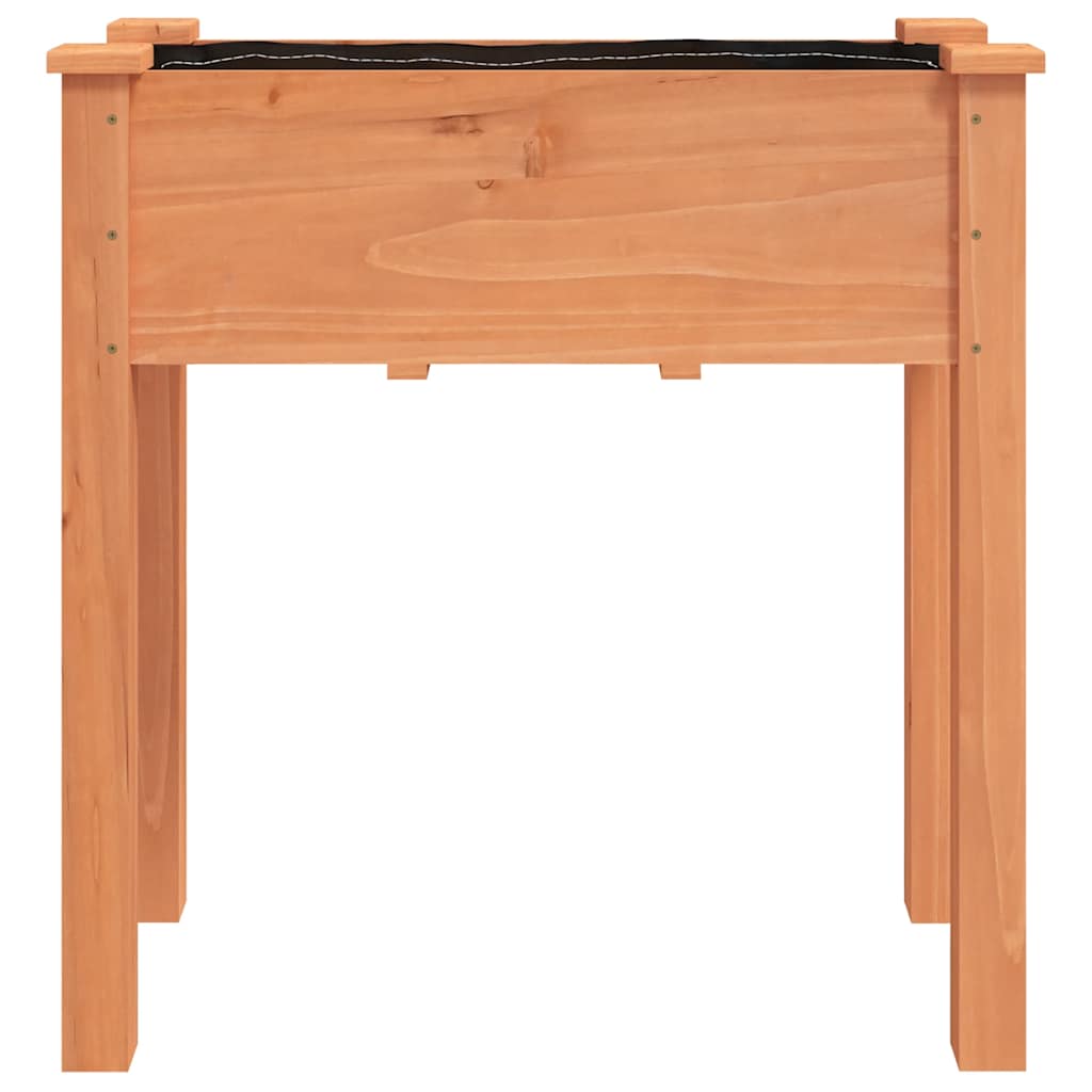 Sadilica s oblogom smeđa 71 x 37 x 76 cm od masivne jelovine